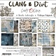 craftoclock CLANG & DIRT - SET OF BASIC PAPERS 20,3X20,3CM