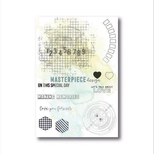 masterpiece design Masterpiece Clear Stempelset - On this Special Day 4x6 MP202118