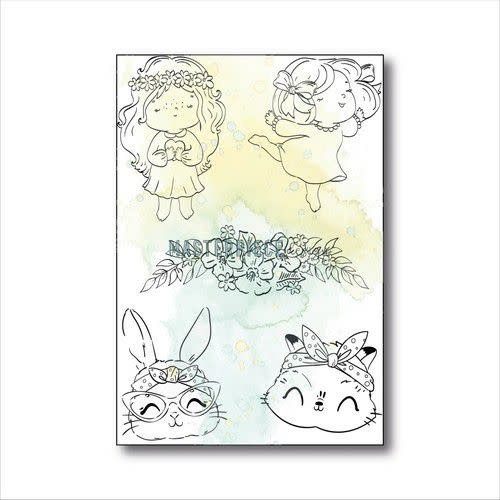 masterpiece design Masterpiece Clear Stempelset - Cute Elements 4x6 MP202115