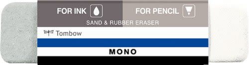 Tombow Tombow Gum MONO sand & rubber (voor inkt en potlood) 510B 13gr Artikelnummer 320209/0510