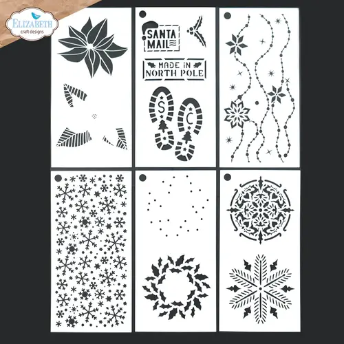 Elisabeth craft design Journal Stencils 2