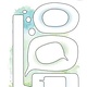 CraftEmotions CraftEmotions clearstamps A6 - CC BASICS Text balloons A6 Carla Creaties
