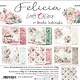 craftoclock FELICIA - SET PAPIEREN 20,3X20,3CM