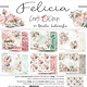 craftoclock FELICIA - SET PAPIEREN 30,5X30,5CM