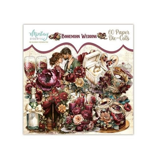 Mintay Mintay Paper Die-Cuts - Bohemian Wedding, 60 pcs MT-BOH-LSC