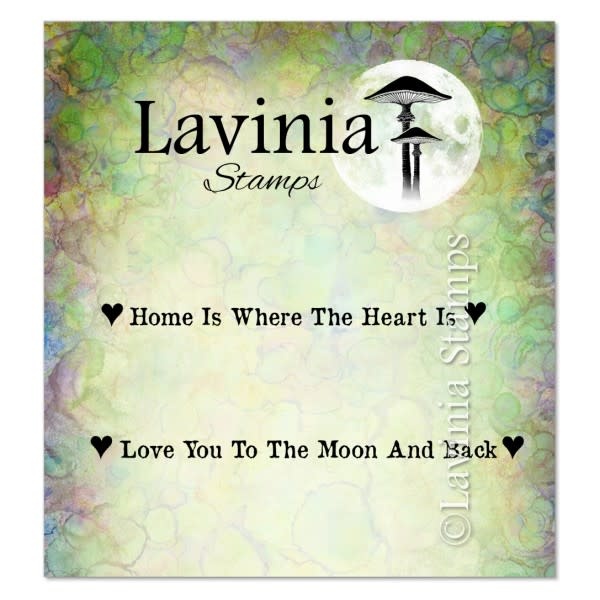 Lavinia Words from the Heart Stamp lav860