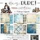 craftoclock Hey, Dude! - Paper Collection Set 30.5x30.5cm