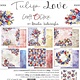 craftoclock Tulip Love - Paper Collection Set 30,5x30,5cm