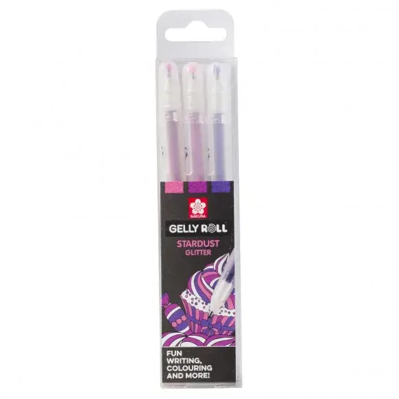 Sakura Sakura • Gelly roll gelpen Stardust glitter Sweets 3stuks