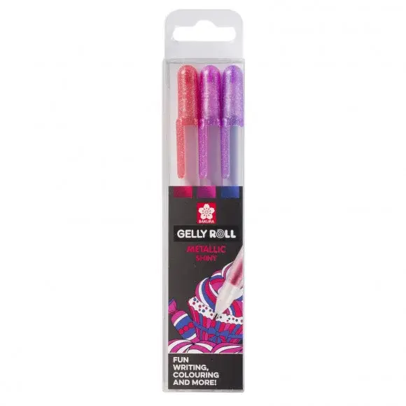 Sakura Sakura • Gelly roll gelpen Metallic shiny Sweets 3stuks