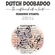 Dutch Doobadoo Dutch Doobadoo Rubber stamp 1 ATC cirkel Butterfly 497.004.004