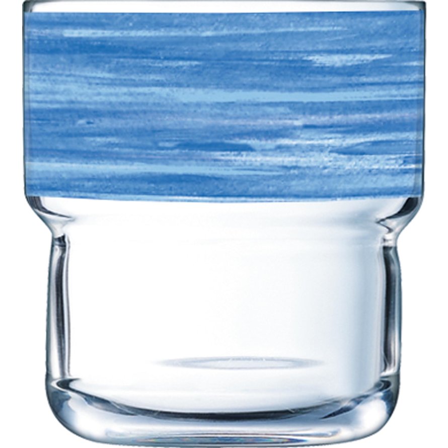 Glasserie "Brush" 220ml Blau 220ml