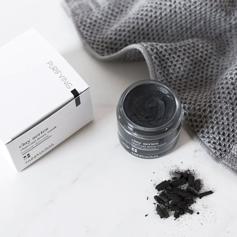 Rainpharma CLAY SERIES - CHARCOAL DETOX MASK - 50 ml