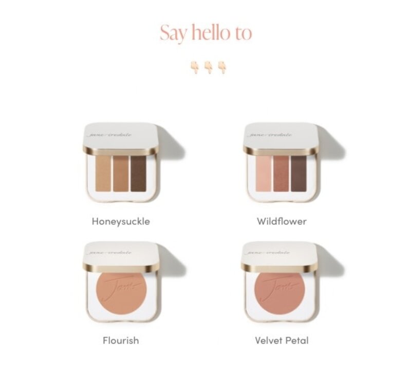 Jane Iredale TRIPLE EYE SHADOWS Honeysuckle