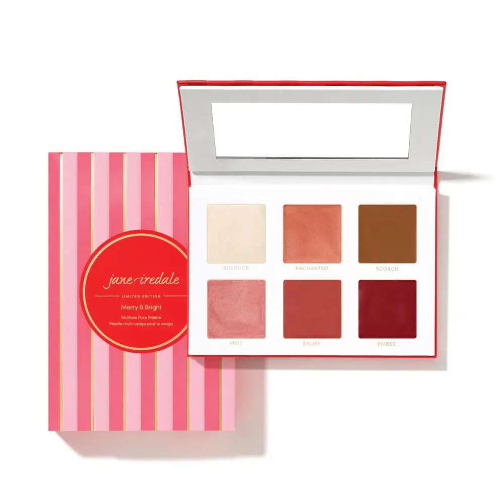 Jane Iredale Merry & Bright Multiuse Face Palette