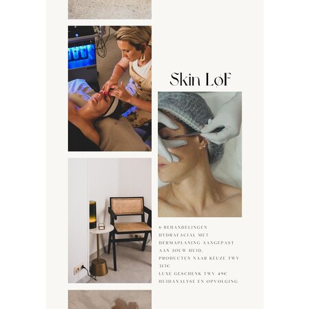 Service lof Abonnement Hydrafacial Skin Løf twv 2325€