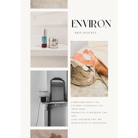 Service lof Abonnement Environ Skin Science twv 1125