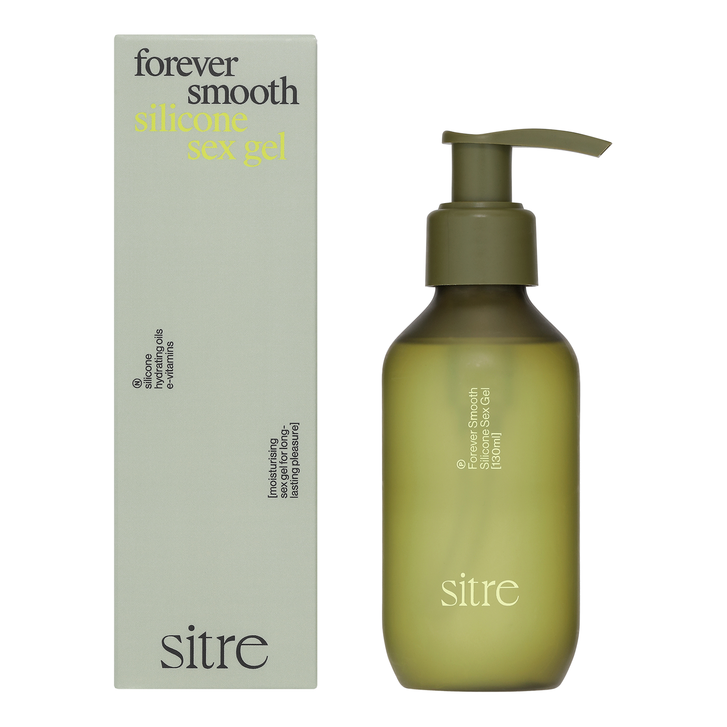 Sitre Forever Smooth - Silicone sex gel 130 ml.
