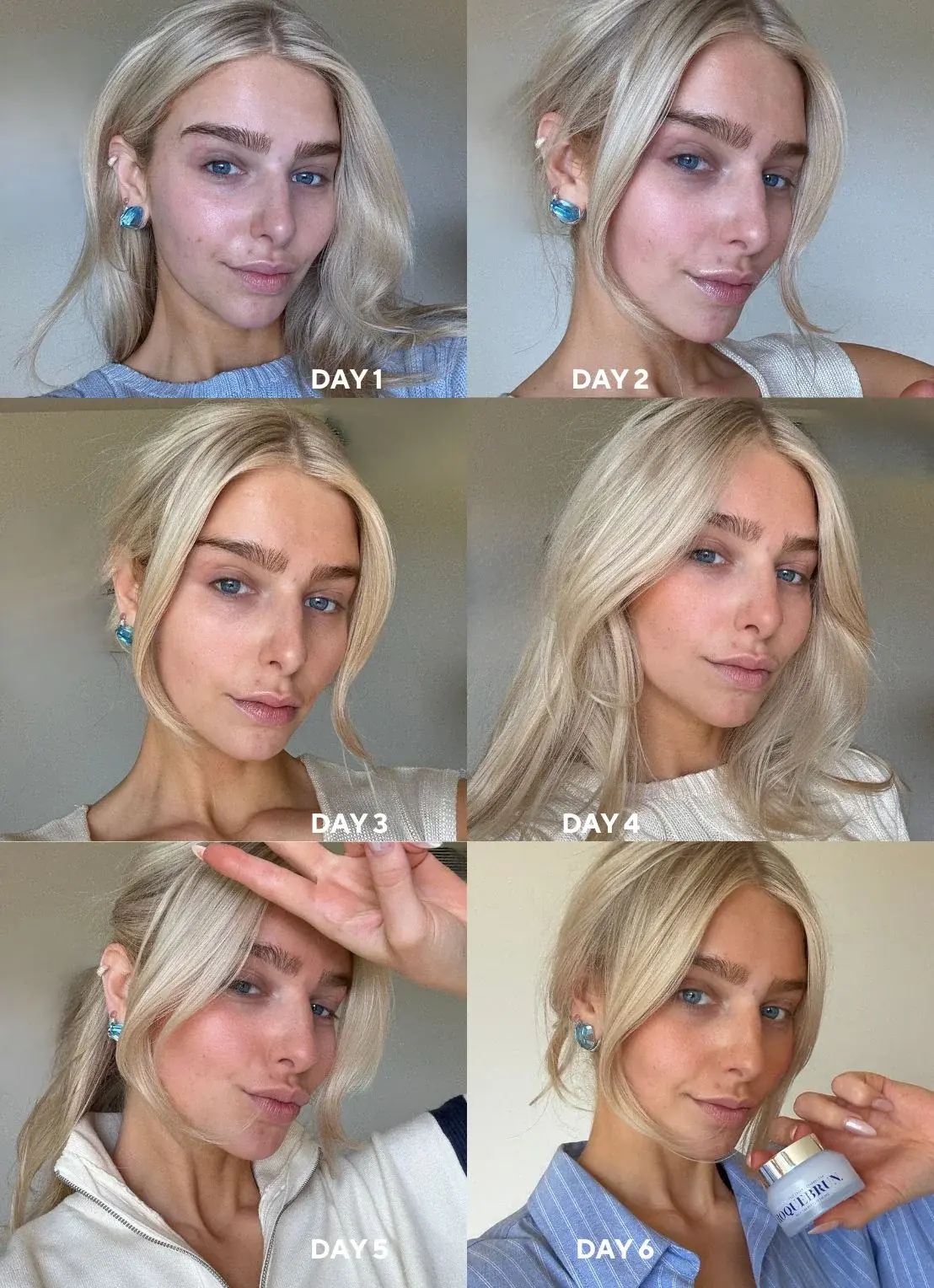 Roquebrun Night Restore Face Cream Gradual tan - 50ml