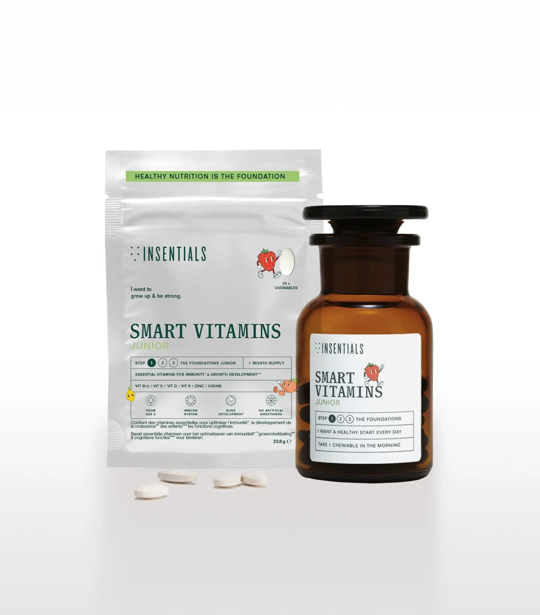 Insentials 01 Smart Vitamins for Kids + JAR