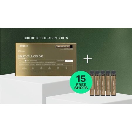 Insentials Promo: Smart Collageen 30shots+15 gratis