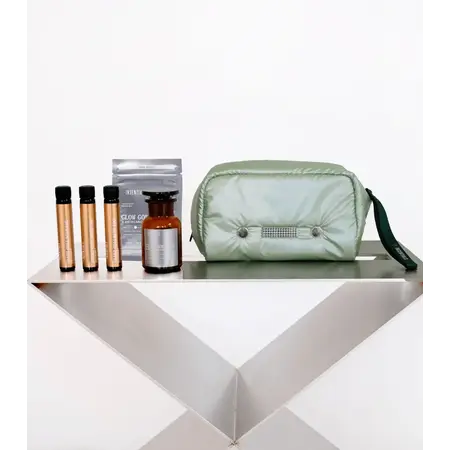 Insentials Promo: Clio Pouch + Glow Goddess + 3 Collagen shots + jar