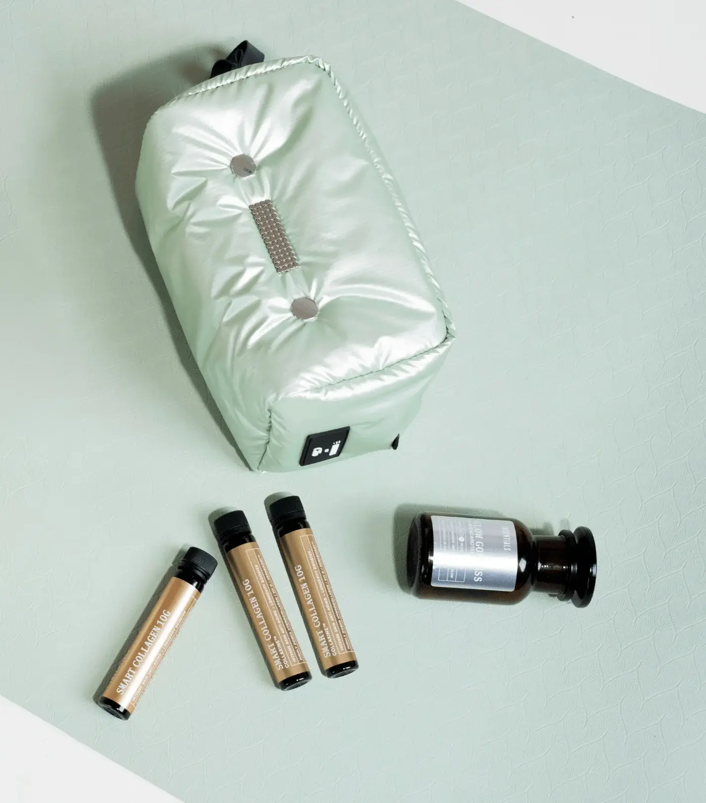 Promo: Clio Pouch + Glow Goddess + 3 Collagen shots + jar