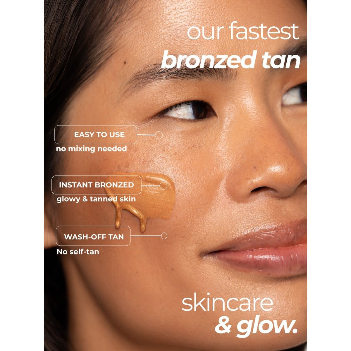 Roquebrun Instant Bronzing Face Serum Light - 30ml