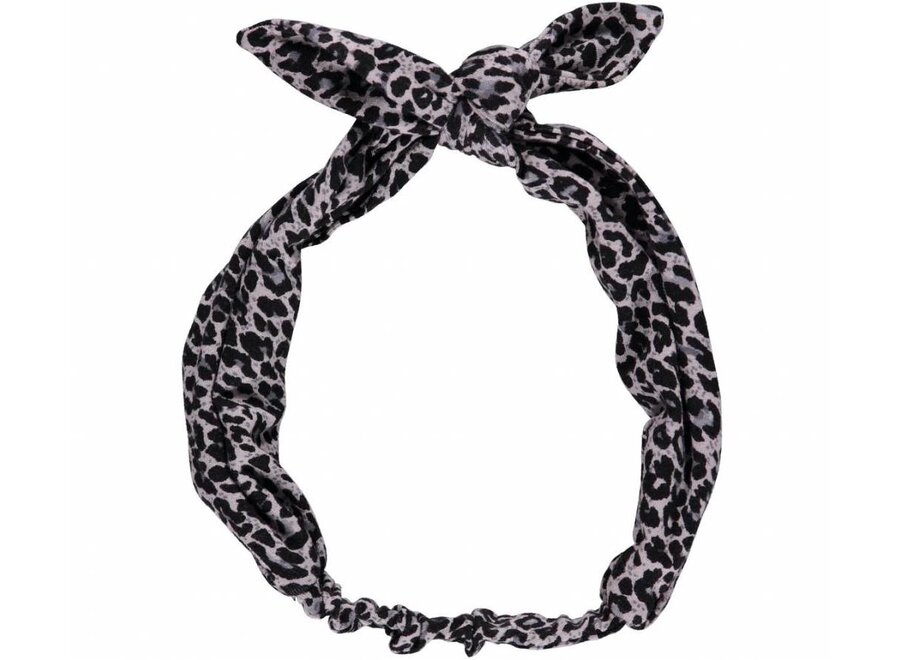 MarMar Alpha Hairband - grey leopard