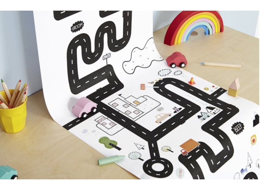 Olli Ella Playpa Stickers Road