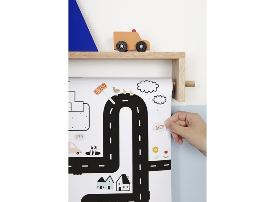 Olli Ella Playpa Stickers Road