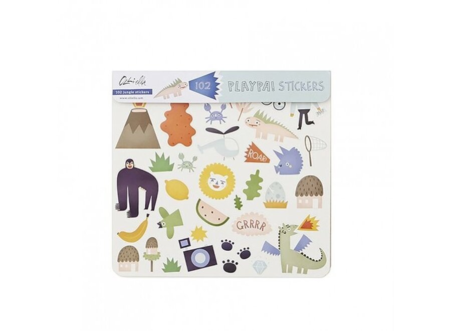 Olli Ella Playpa Stickers Jungle