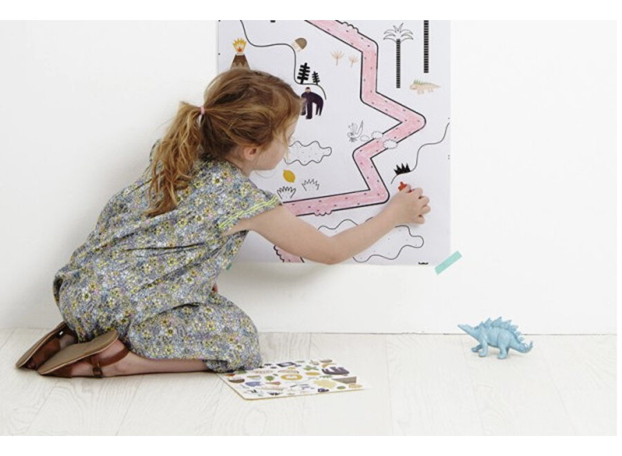 Olli Ella Playpa Stickers Jungle