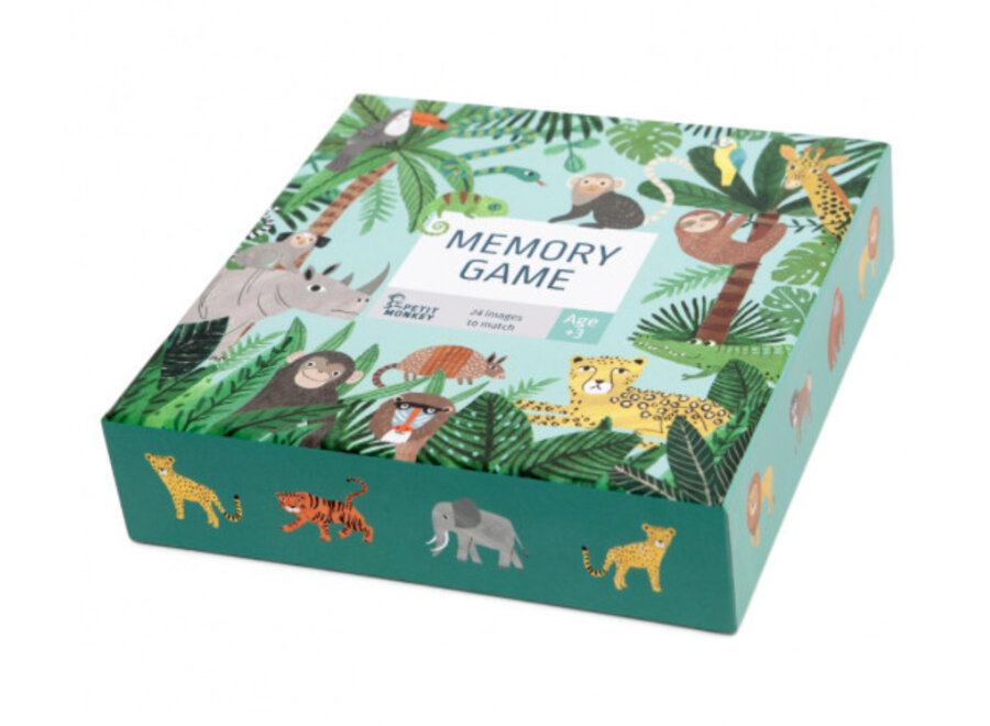 Petit Monkey Memory Game Jungle Animals 3 yrs+