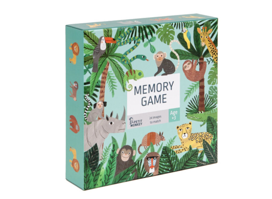 Petit Monkey Memory Game Jungle Animals 3 yrs+