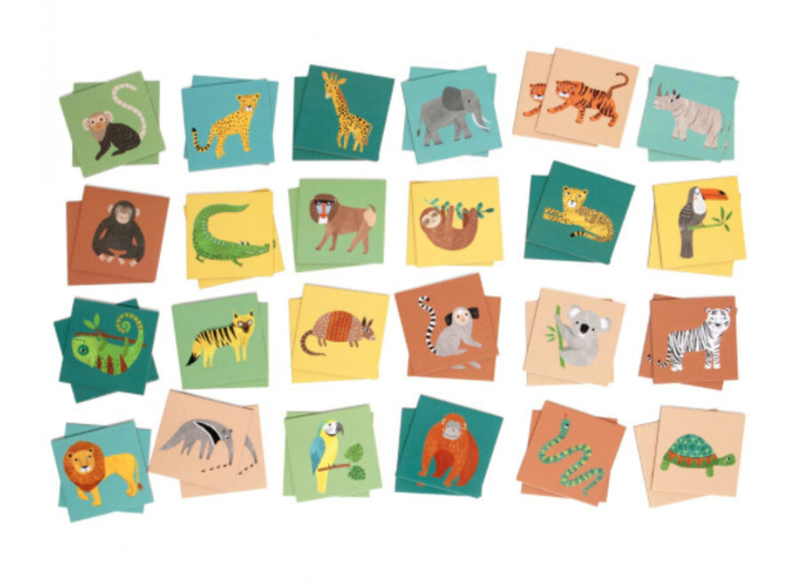 Petit Monkey Memory Game Jungle Animals 3 yrs+