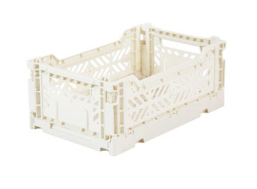 Lillemor Folding Crate  Mini - coconut