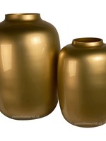 Goudkleurige vaas Artic X L  H 45 cm