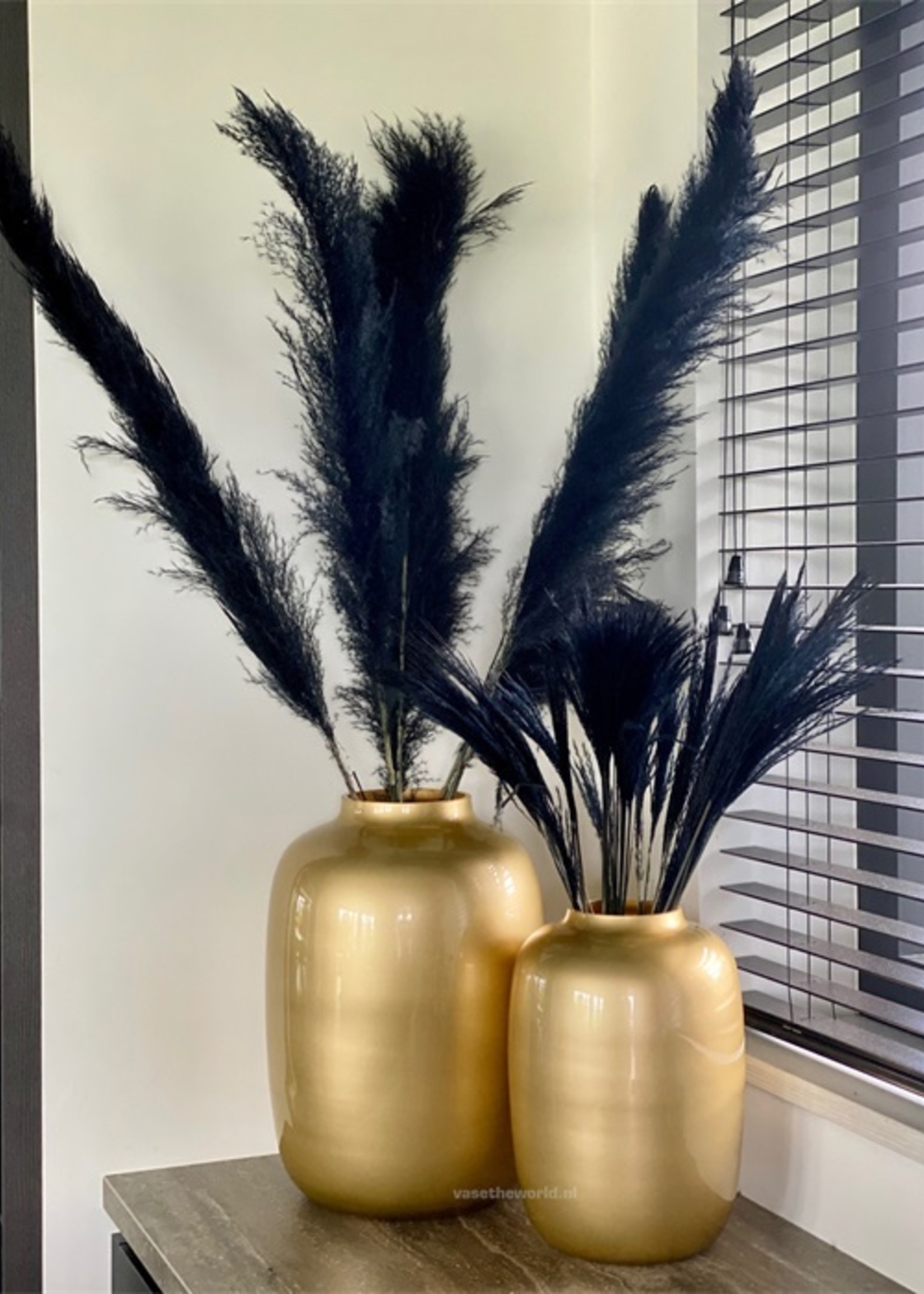 Goudkleurige vaas Artic  xL