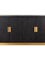 Richmond interiors Dressoir Blackbone Gold 4 deurs