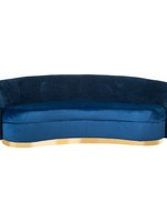 Richmond interiors Bank Waylon Navy Velvet