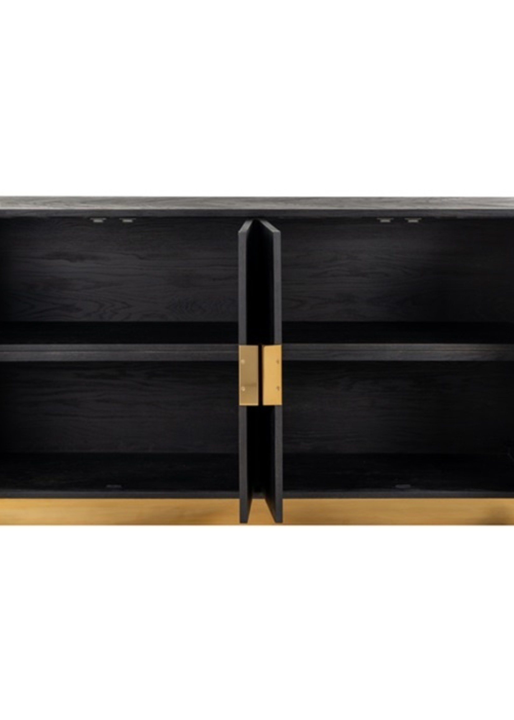 Richmond interiors Dressoir Blackbone Gold 4 deurs