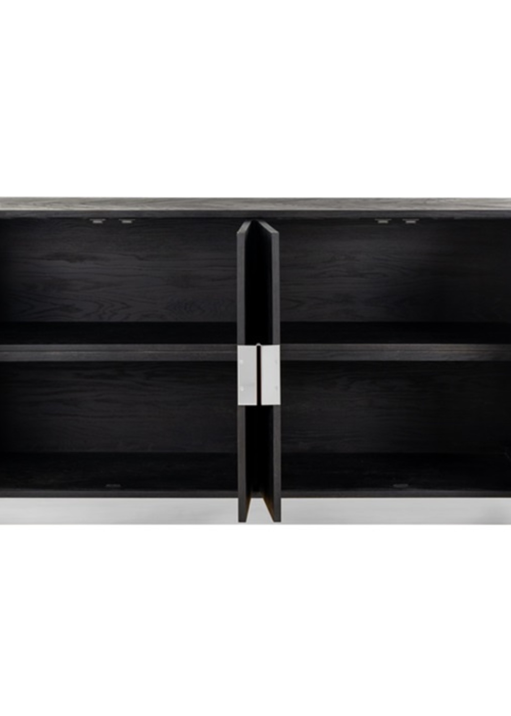 Richmond interiors  Blackbone dressoir Zilver 4- deurs