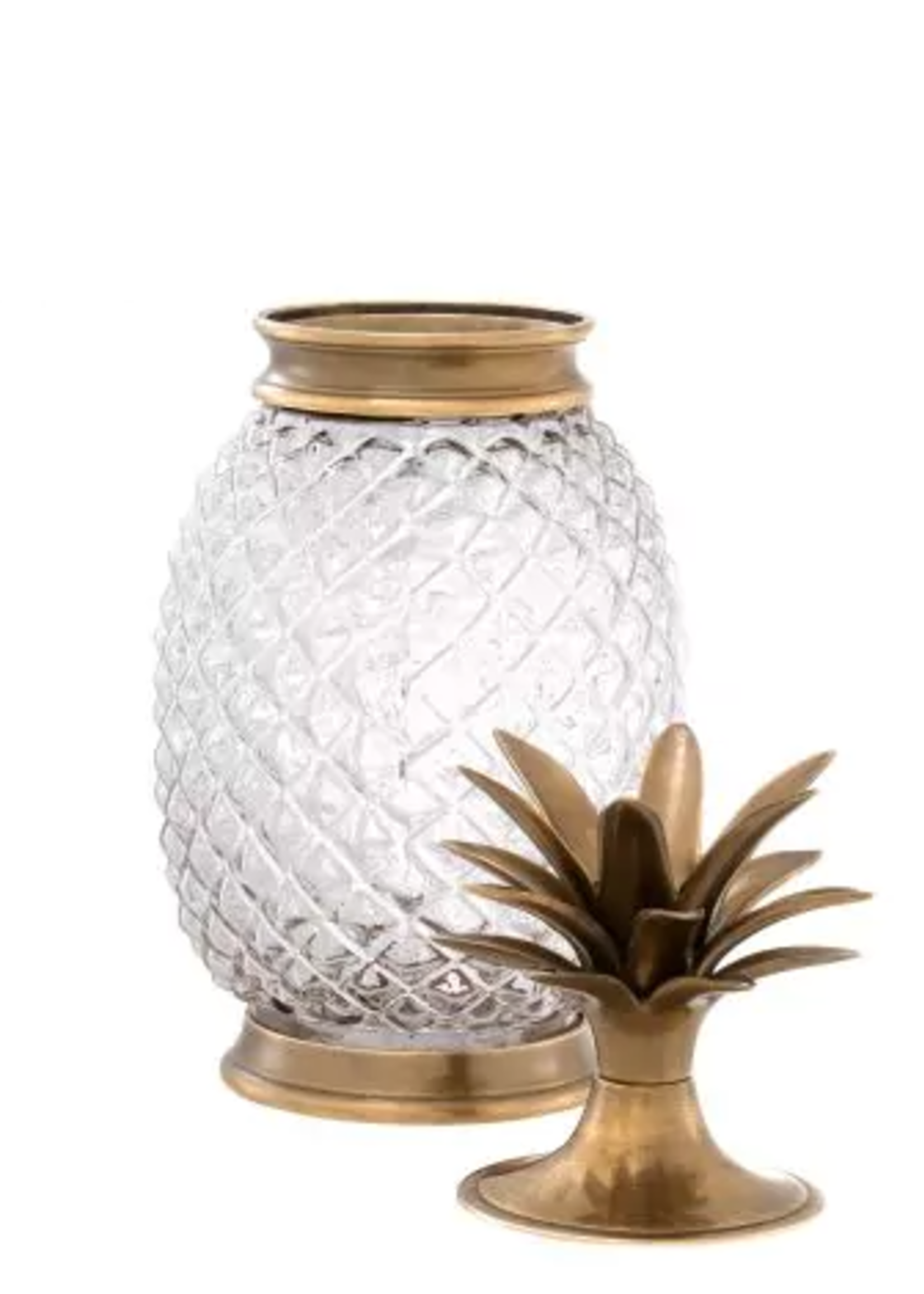 Ananas van Kristalglas, Jar Hayworth