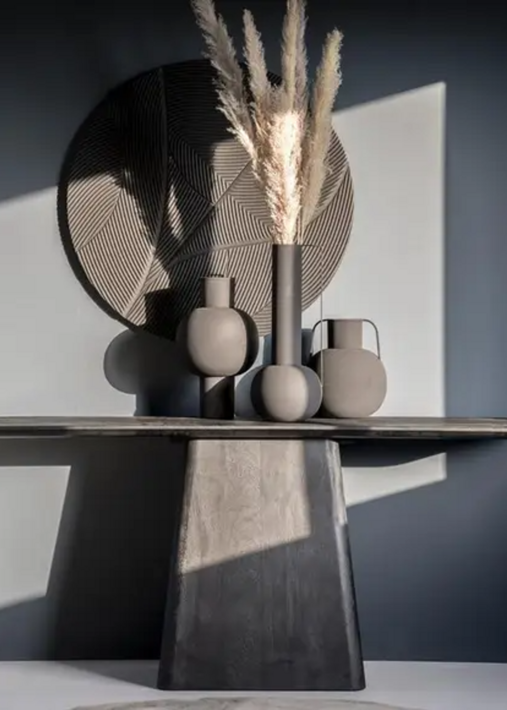 Sidetable Zwart   Aron  180 cm