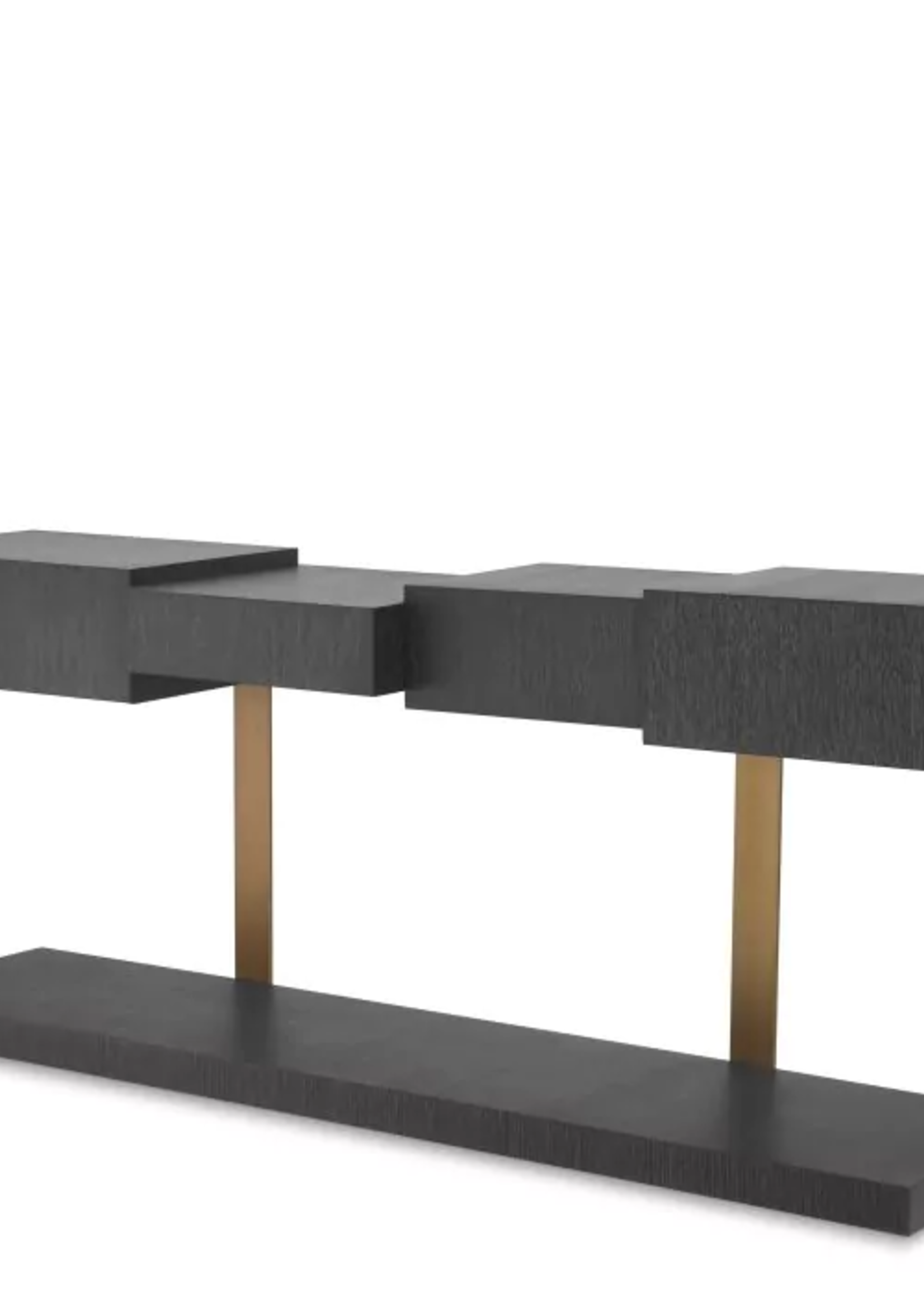 Console Table  Nerone, Grey Oak