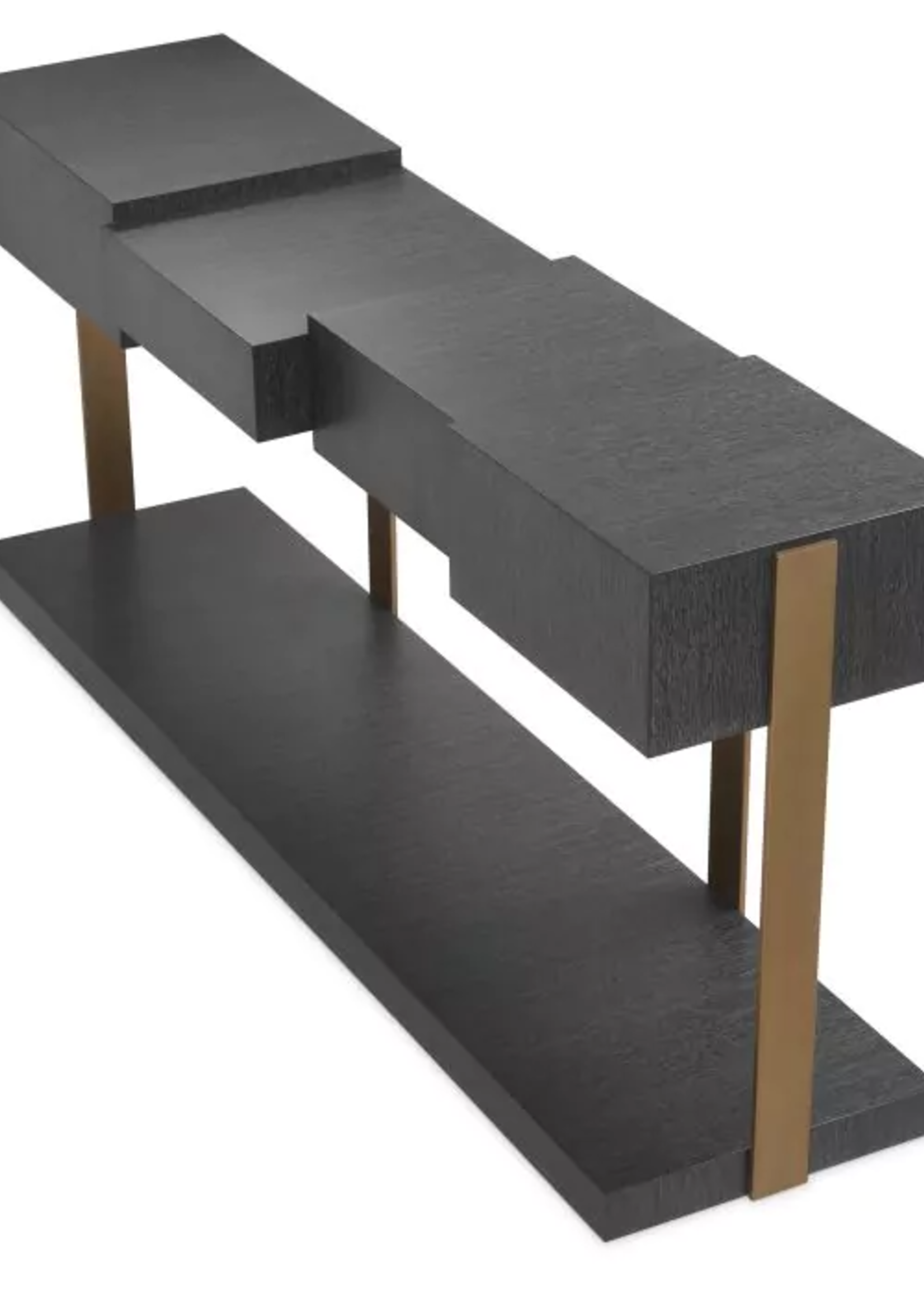 Console Table  Nerone, Grey Oak
