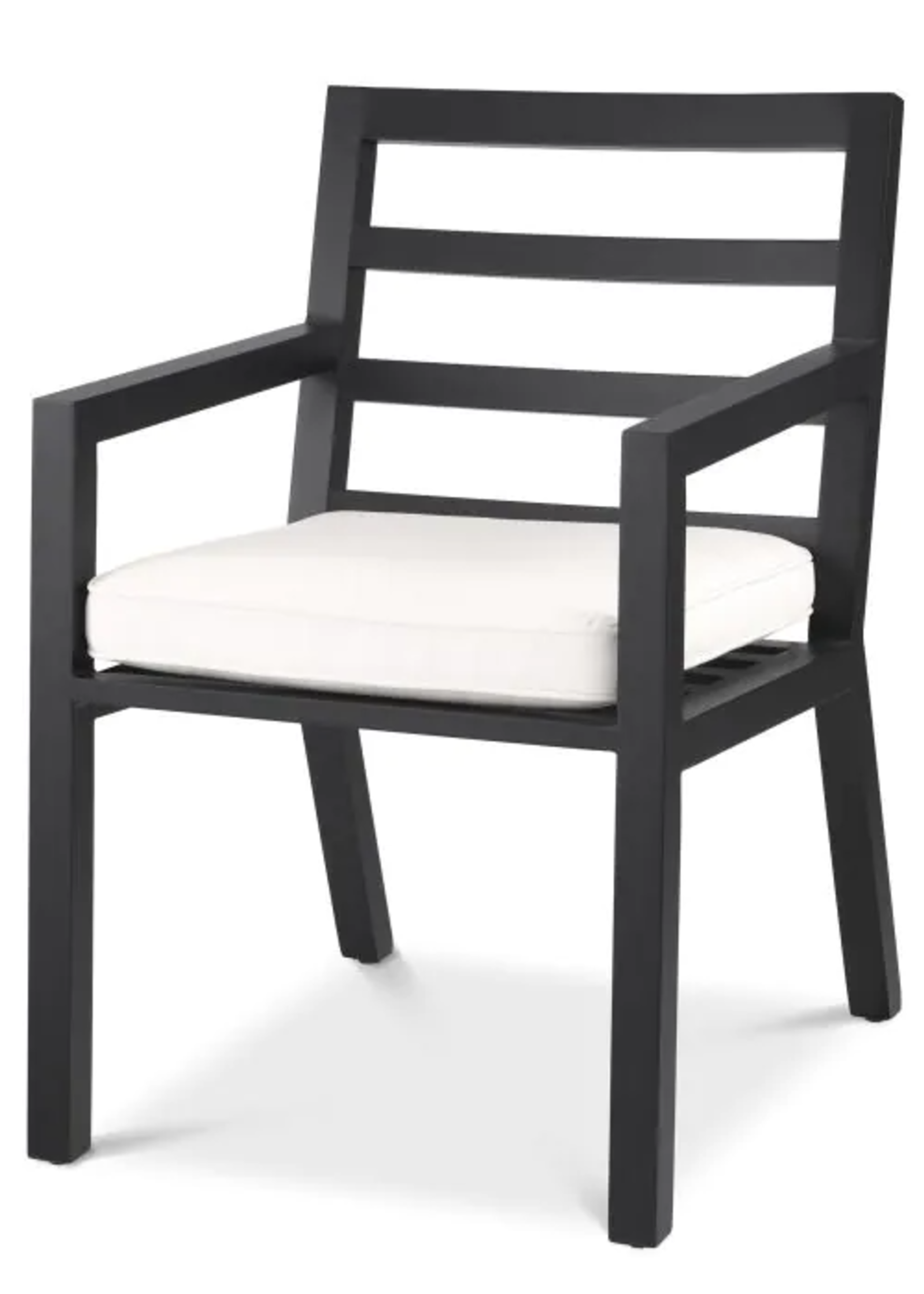 Eichholtz Outdoor eetkamerstoel Delta zwart