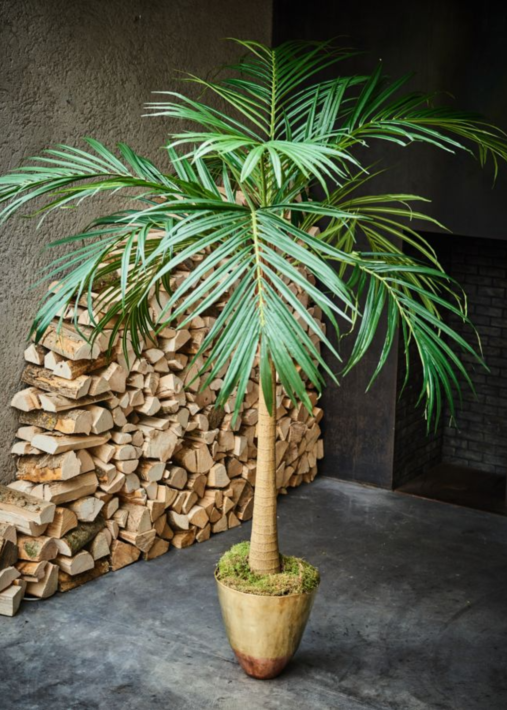 Silk-ka Palm Groen  190 cm