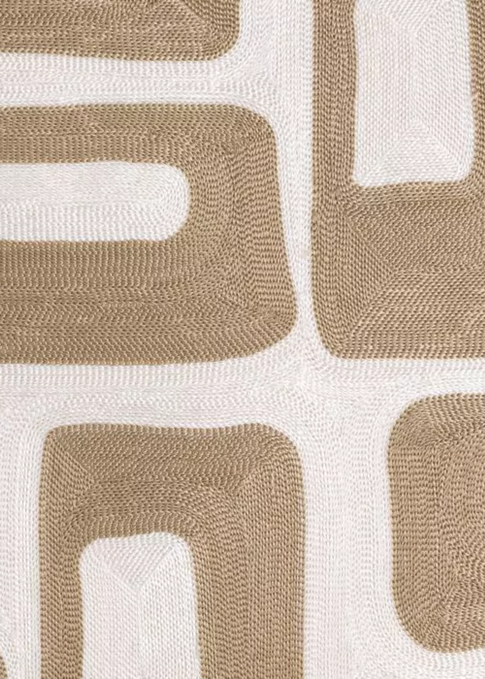 Eichholtz Kussen Cerva  Beige - wit